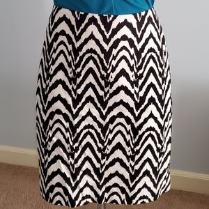 Banana Republic Animal Print Skirt